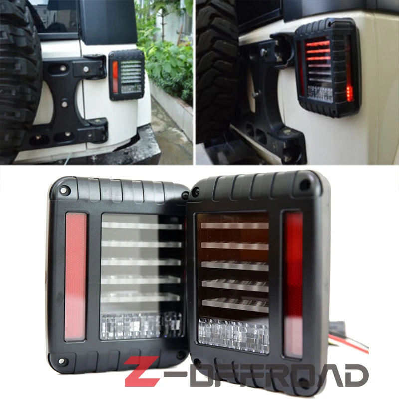 2 шт. пара светодиодный задний светильник лампа внедорожный фонарь с