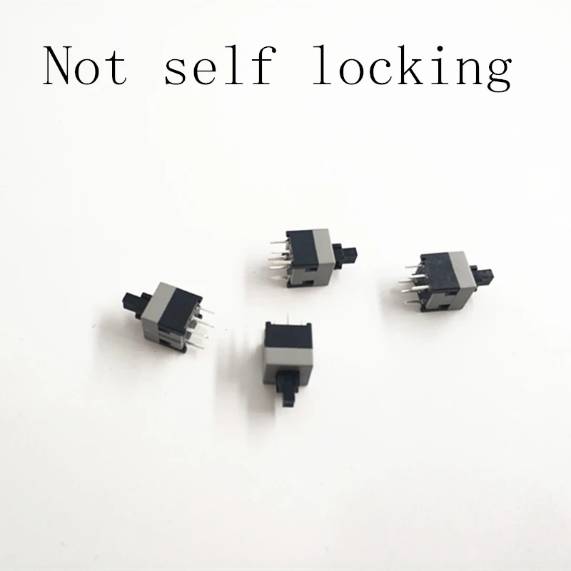 Квадратный Тактильный кнопочный переключатель 20 шт./лот 6 контактов 8 5x8 5 мм не