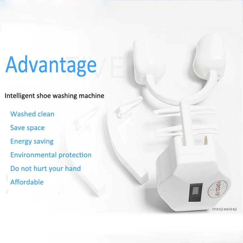 

Ultrasonic shoe washing machine small automatic household shoe cleaning machine brush machine shoe cleaner shoe polisher 220V