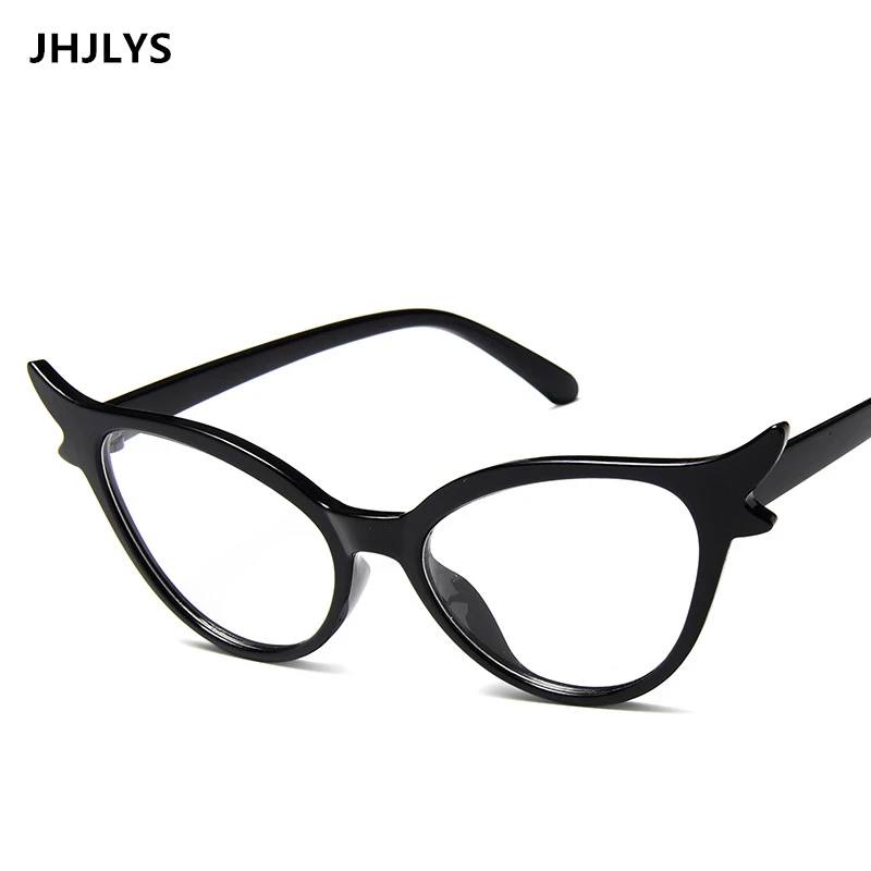 2019 new triangular cat eye sunglasses female stag antler Cateye sun glasses ladies plastic frame gradient UV400 | Аксессуары для