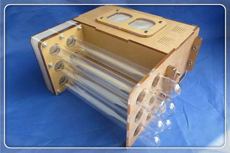 Прозрачный дом для детей 6 шт. 18x180 мм|ant toy|toy insectsant home farm |