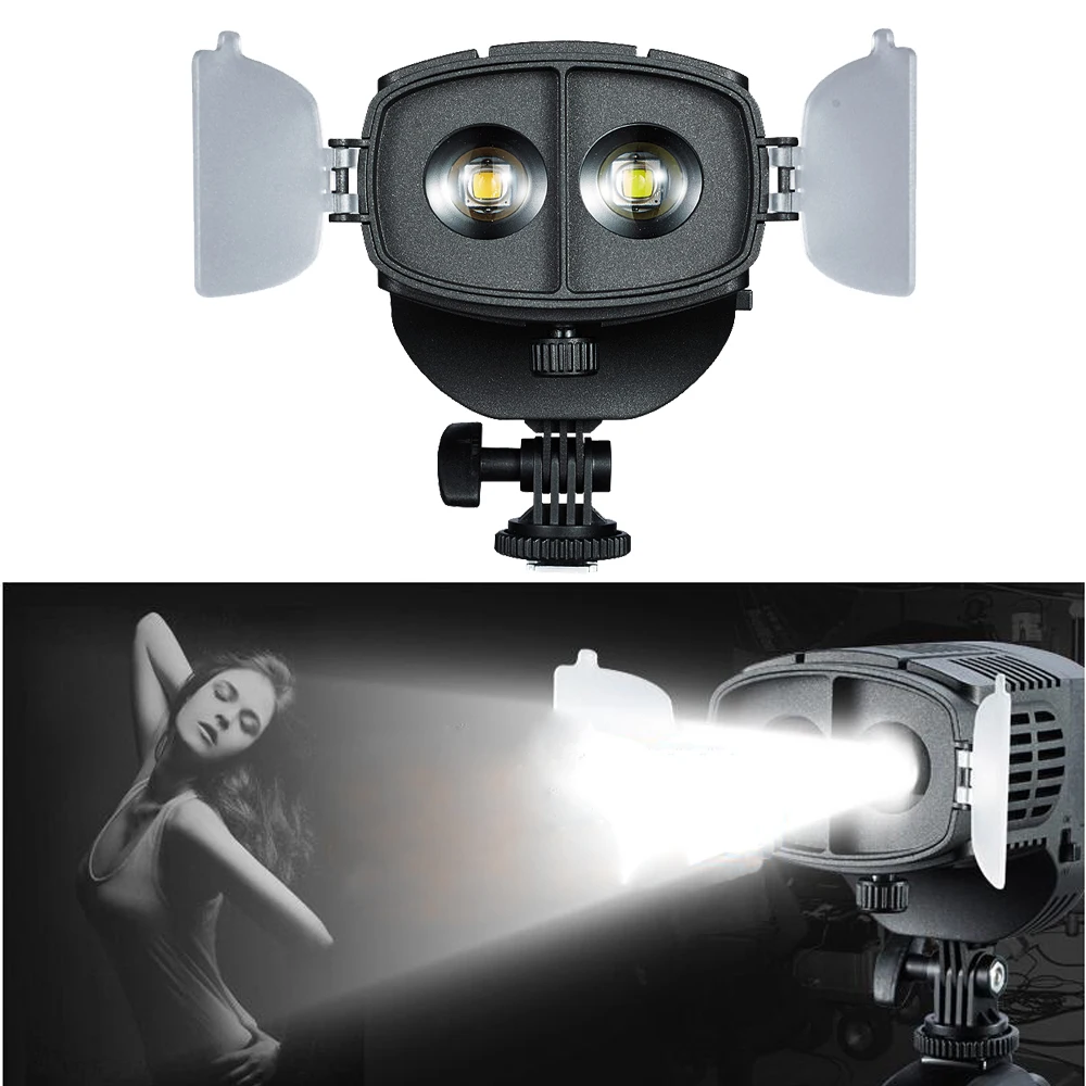 Двухцветный Точечный светильник с затемнением светодиодный для видеофокуса