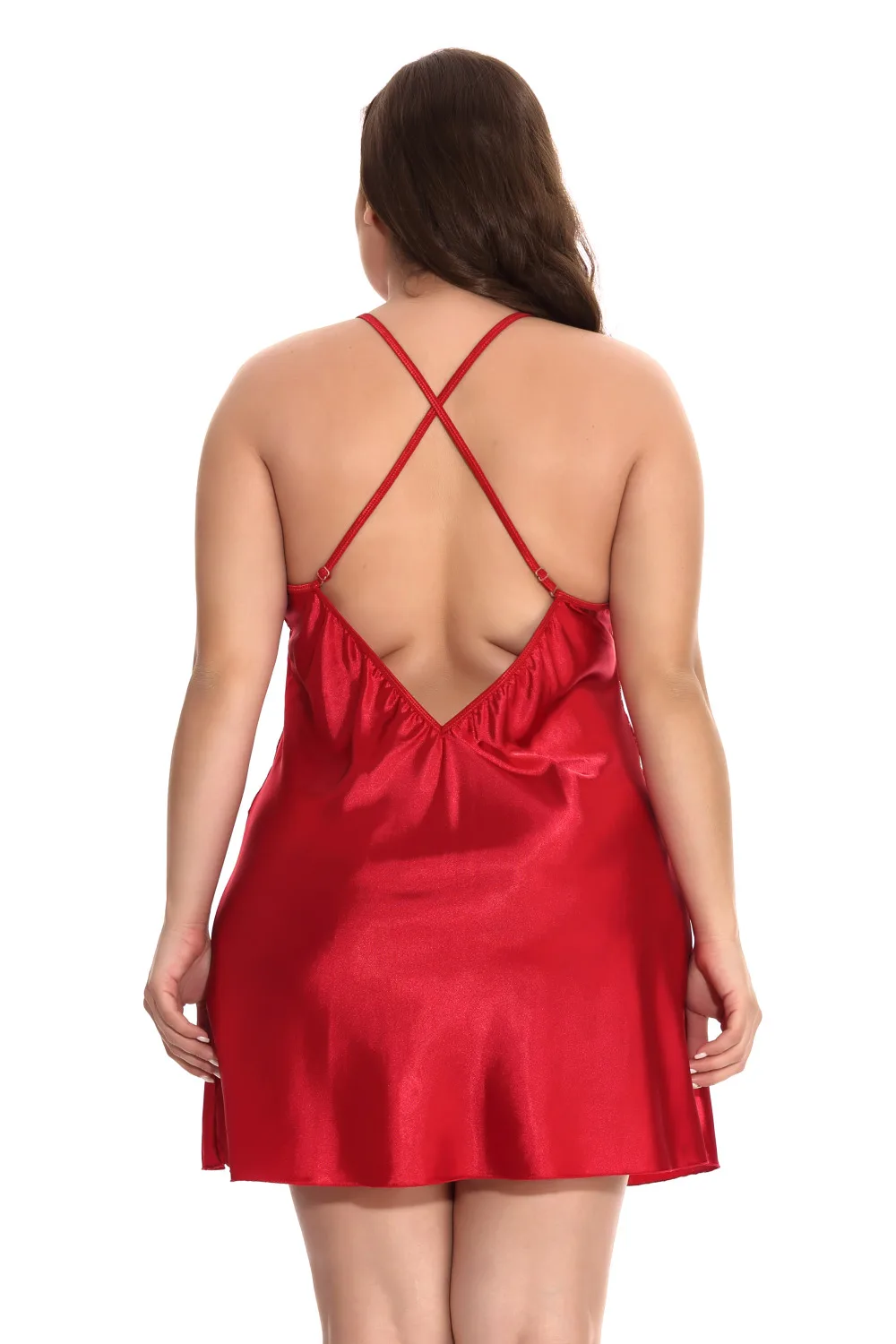 Женское сексуальное женское белье большого размера Горячее Красное Кружевное