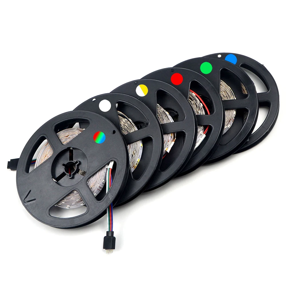 DC12V Indoor декор лента 1 рулон 5 м или 2 рулона 10 2835 3528 SMD более ярче чем 5050 5630