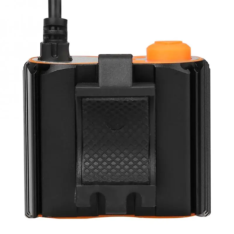 Компактный светодиодный USB внешний аккумулятор 2000 лм фара для велосипеда