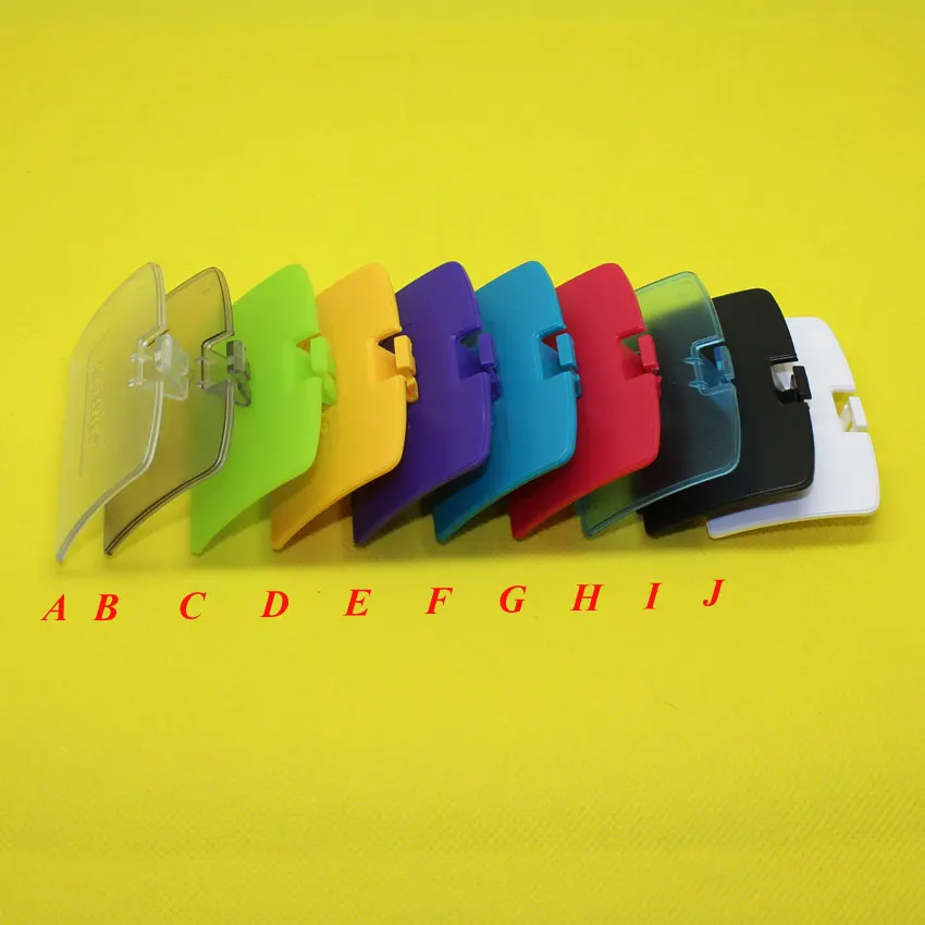 YX-058 10 шт. Цвета дополнительная батарея чехол Замена для GBC Запчасти Gameboy игра