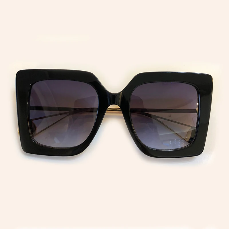 No2 Sunglasses Модные квадратные женские солнцезащитные очки, брендовые дизайнерские солнцезащитные очки больших размеров для женщин, зеркальные солнцезащитные очки для женщин Oculos De Sol - Цвет линз: No2 Sunglasses