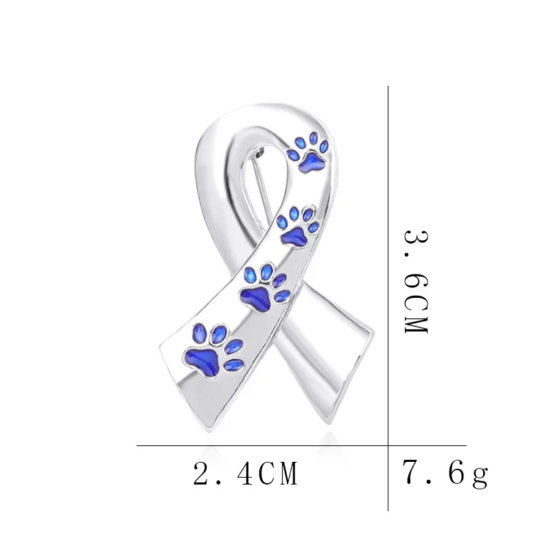 Creative Trendy Ribbon Dog Claw Brooches for Women&ampmen Alloy Enamel Pin Fashion Cute Party Jewelry Gifts Women Unisex | Украшения и
