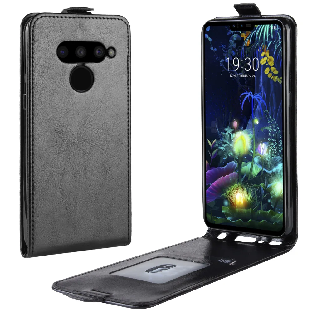 Чехол для телефона LG K40 V50 ThinQ 5G откидная Обложка на заднюю панель из искусственной