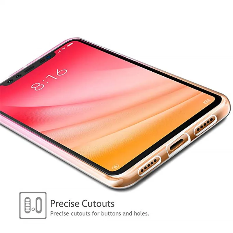 Мягкий прозрачный силиконовый чехол из ТПУ Для Xiaomi Mi 8 Explorer Edition задняя крышка для