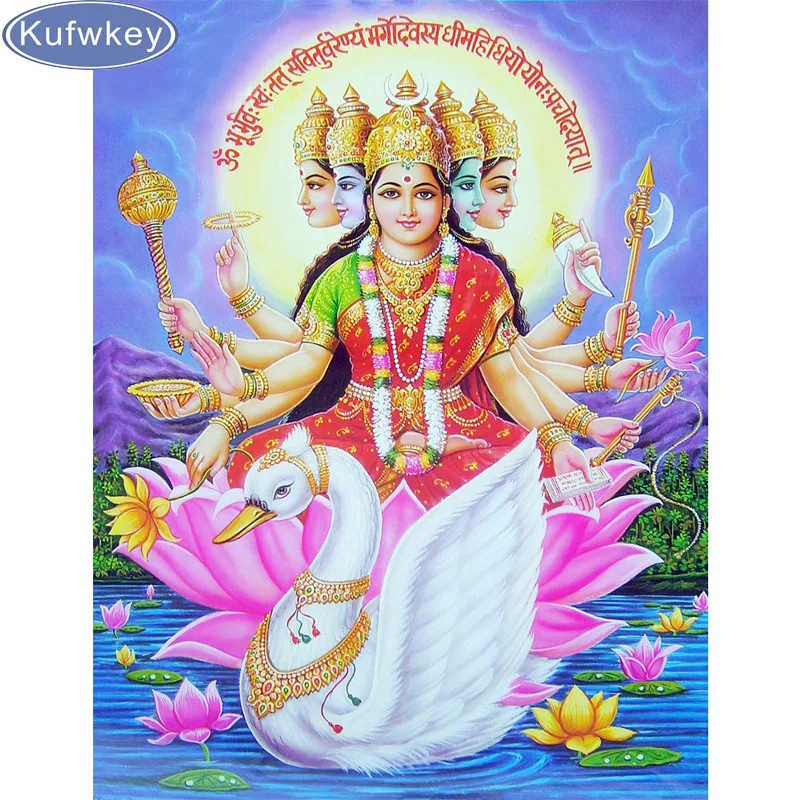 Алмазная 5d Вышивка сделай сам мозаика алмазная живопись вышивка крестиком Vishnu