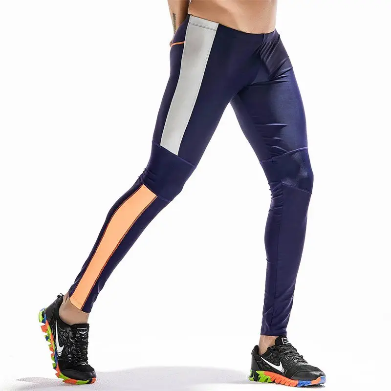 Леггинсы для спортзала Мужская компрессионная одежда фитнеса Мужские штаны бега