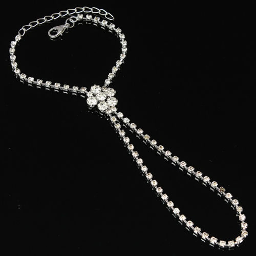 Новинка 2019 модный браслет стразы с ремешком на руку горячая Распродажа Женская