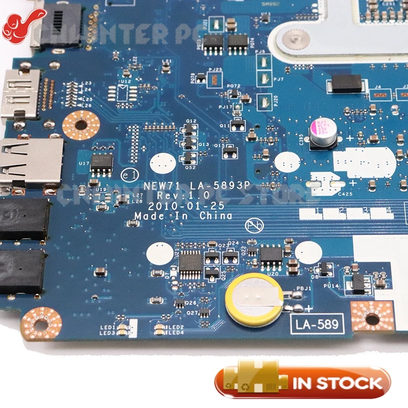 Материнская плата NOKOTION MBR5C02001 MBWUV02001 для ноутбука Acer ASPIRE 5741 5741G 5742 новая