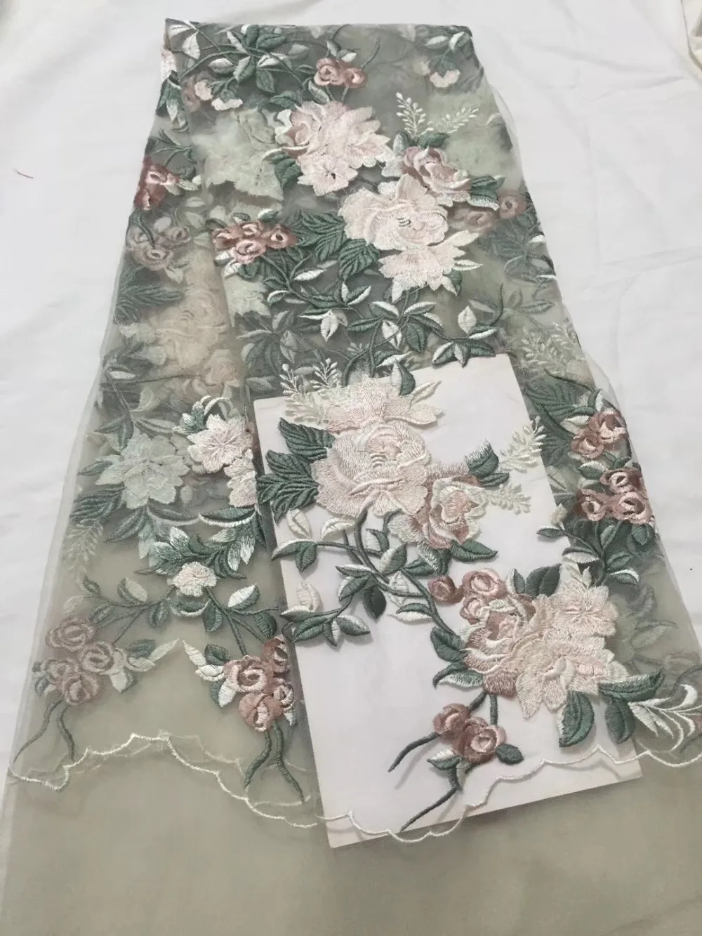 Новый дизайн африканская французская кружевная ткань высокого качества в