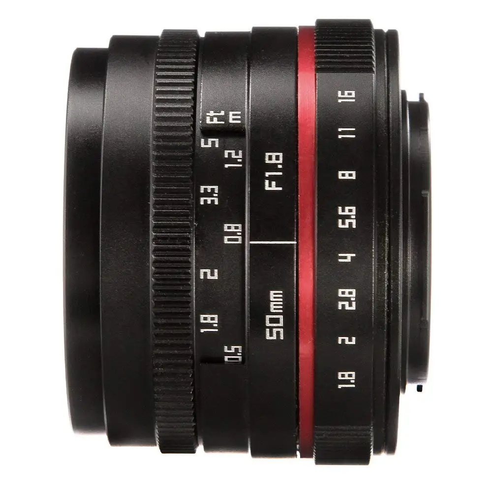 FOTGA 50 мм F/1 8 ручная фокусировка MF Prime объектив для Panasonic Olympus Micro 4/3 крепление MFT GH1 GH2