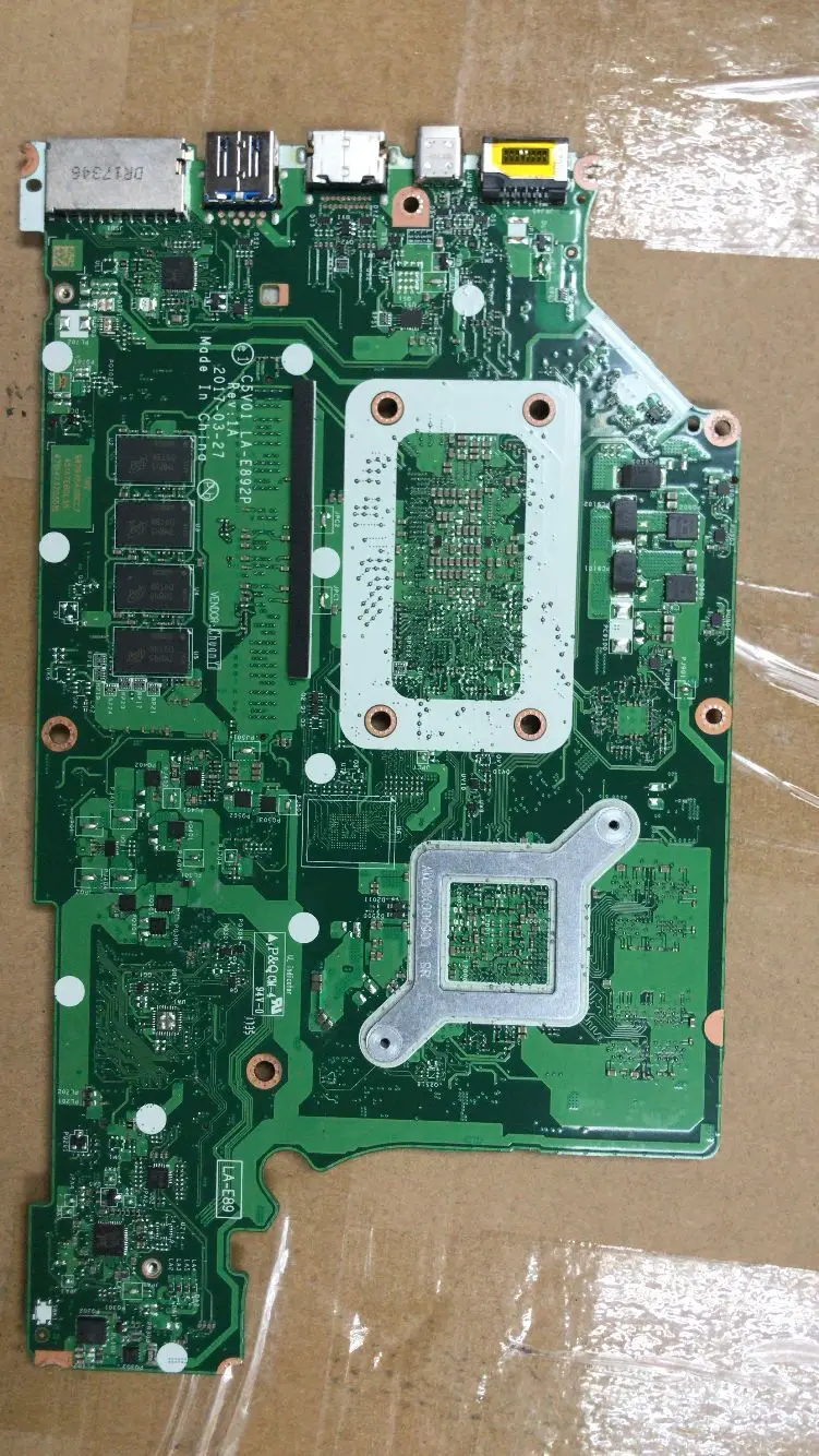 C5V01 LA-E892P для ACER A515-51G A615-51G A615-51 ноутбук материнская плата Процессор i5 8250U MX150 2G 4G Оперативная память DDR4 тесты работы