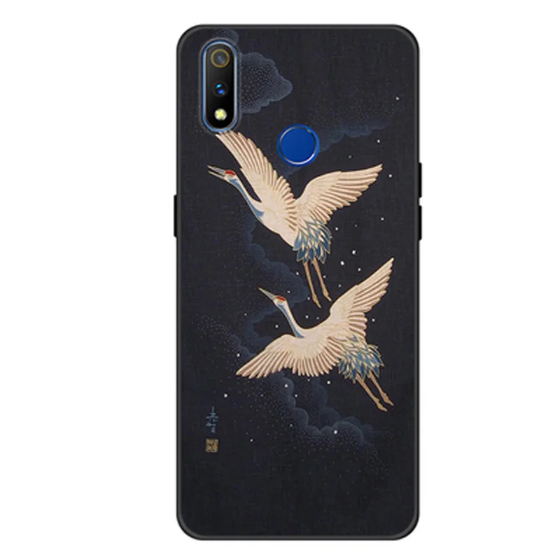Чехол с рисунком HD для OPPO Realme 3 Pro, мягкий ТПУ чехол Realme3 pro, задняя крышка для телефона, чехол Realme3pro 6,", бампер, тонкий чехол s
