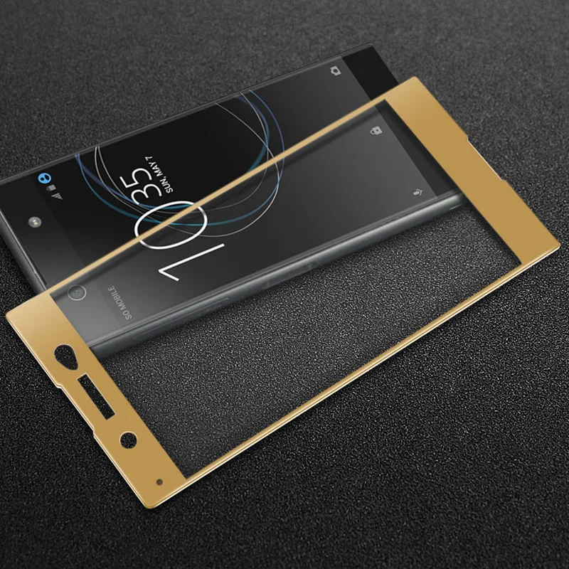 3D изогнутое защитное закаленное стекло для sony XZP XA1 ultras 9H твердость экрана протектор для sony XA1 ultras XZP стеклянная пленка