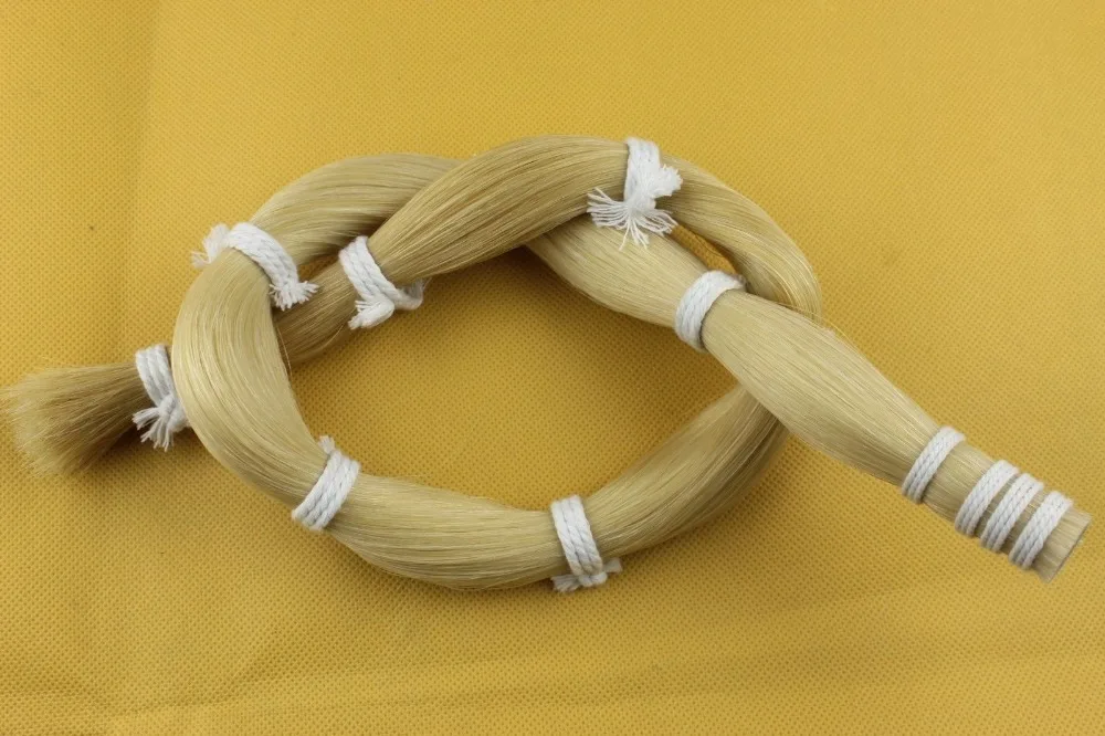 

1 kg Horse Tail Hair.violin cello Bow hair.95 cm length Mongolian Horse hair.