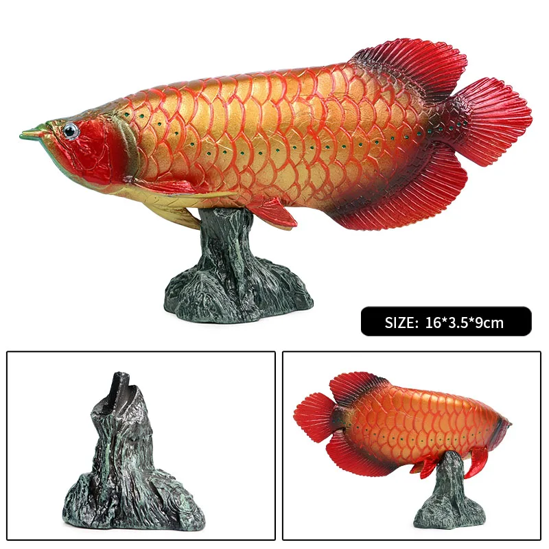 Oenux морские рыбки животные модель моделирование SeaLife Coelacanth Sailfish Фигурки ПВХ аквариум реалистичные Развивающие детские игрушки