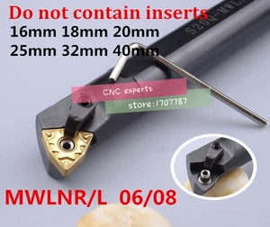 Токарные инструменты MWLNL08, S16Q-MWLNR06, S20R-MWLNR06, S16Q-MWLNR08, S18Q-MWLNR08, S20R-MWLNR08, S25S-MWLNR08, S32T-MWLNR08, S40T-MWLNR08