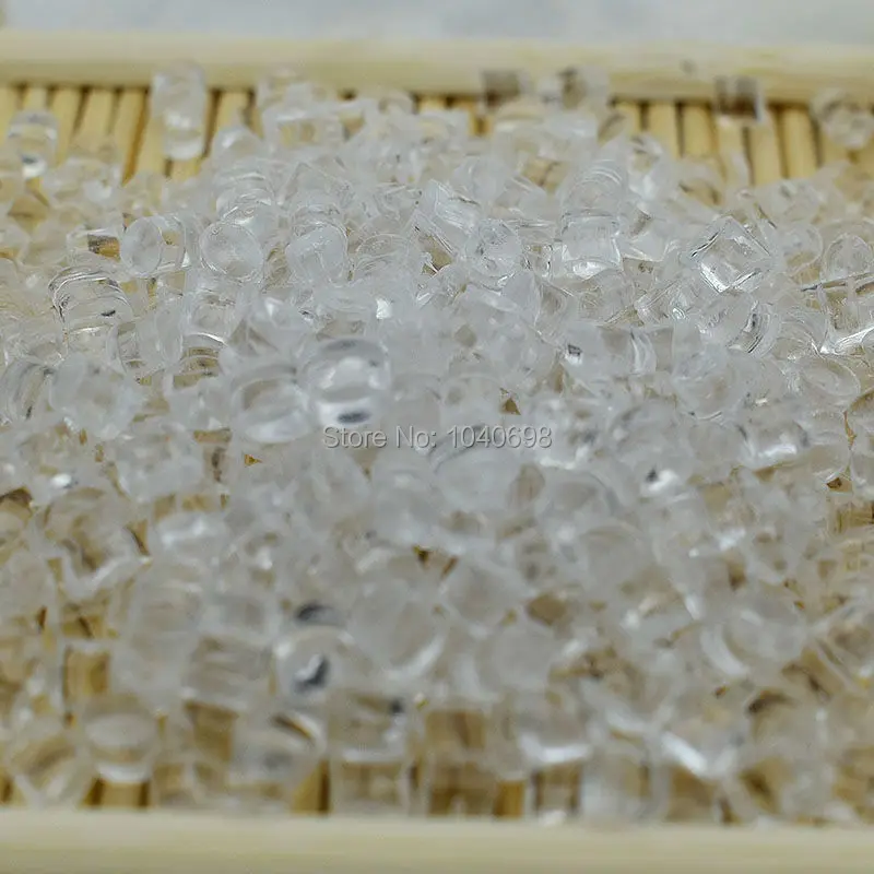 Искусственные маленькие кубики льда из ПВХ 1000 г | Украшения и аксессуары