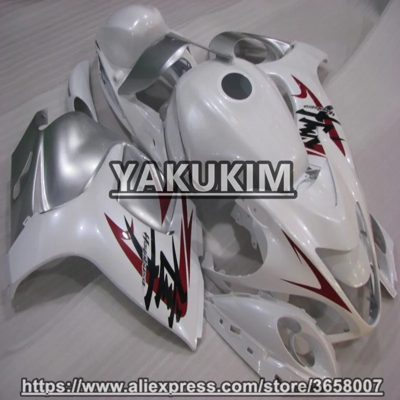 Якуким ABS Инжекционный обтекатель наборы для Suzuki GSXR1300 Hayabusa 08 09 2008 2009 GSX R1300