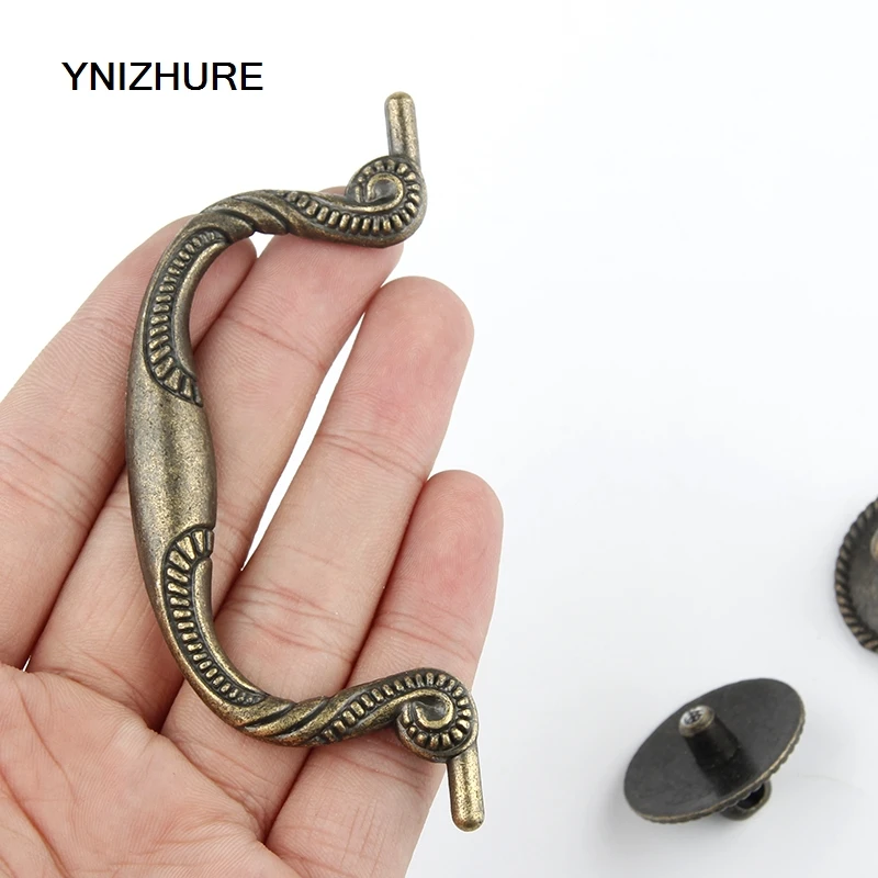 10 шт. античные для шкафа 125*47 мм|cabinet door handles|furniture hardwareantique cupboards |