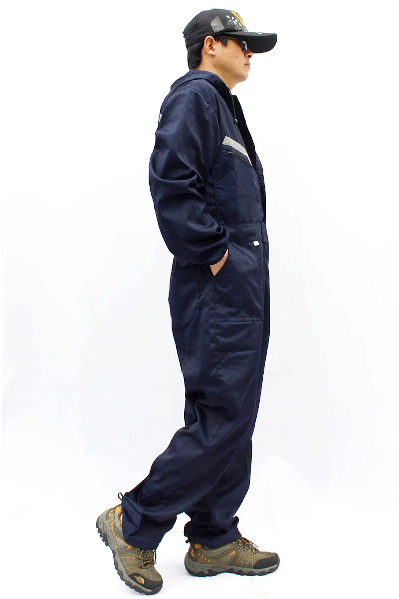 Комбинезоны! Мужской Свободный комбинезон с капюшоном прочные рабочие форменные