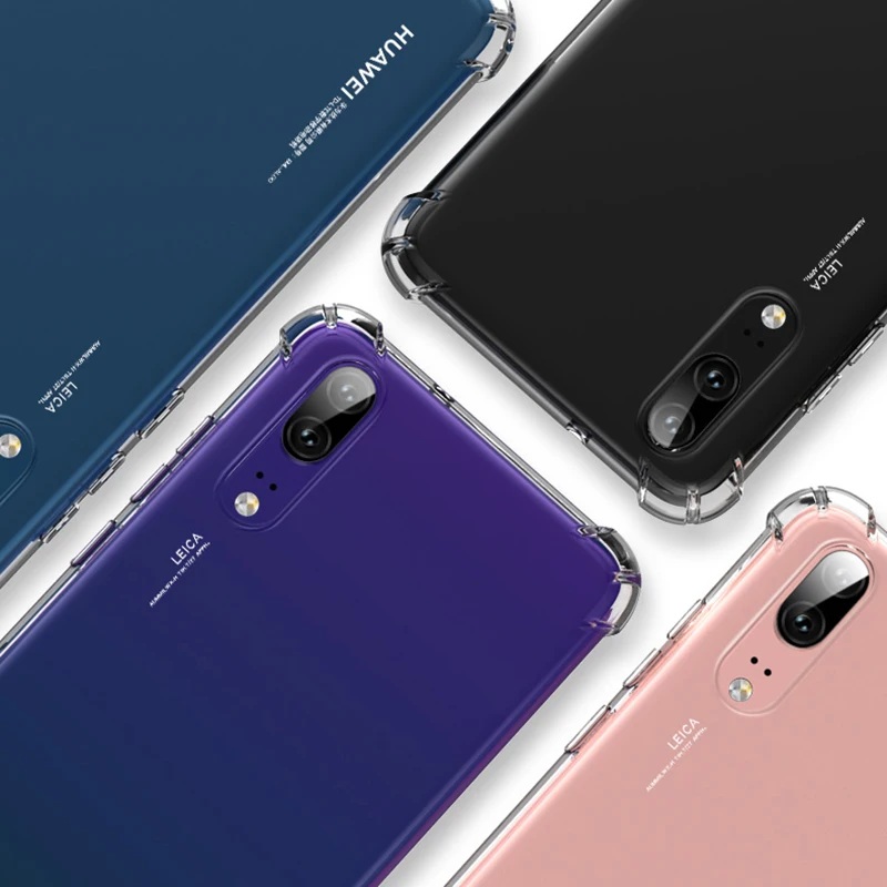 GKK чехол для Honor 8x20 20 pro Чехол прозрачный усиленный угол Мягкий ТПУ Противоударный