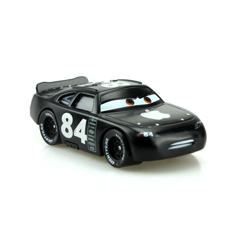 Disney Pixar Cars Black Apple Mack Truck + маленький автомобиль 1:55 металлическая игрушка литой Diecasts