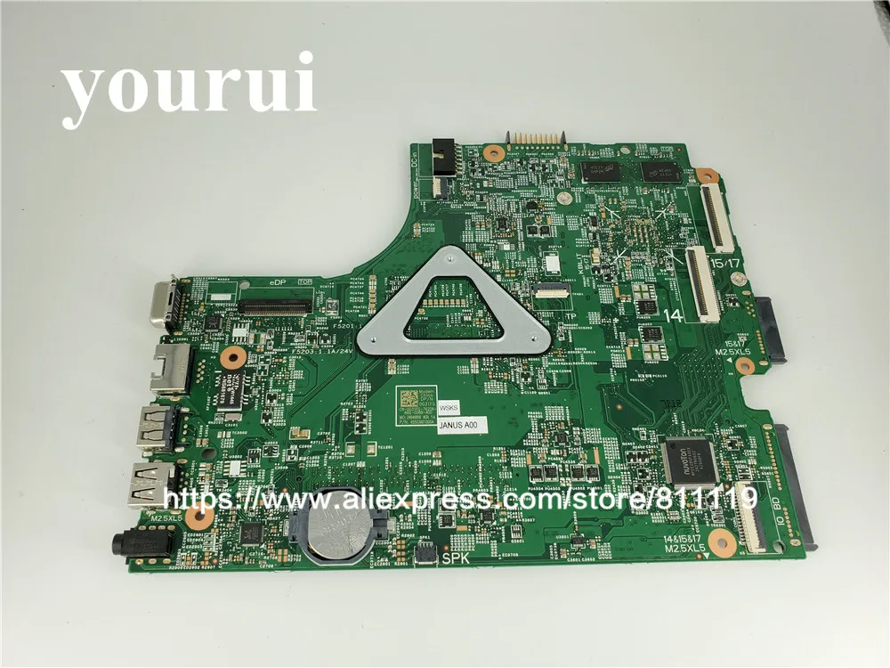 CN-0G31FG G31FG 0G31FG для Dell Inspiron 3446 3546 3449 3549 Материнская плата ноутбука 13302-1 PWB.MRF1C REV:A00 3205U