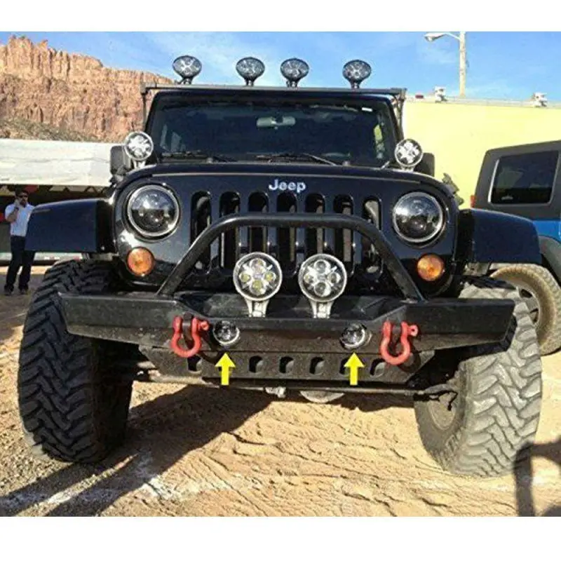 Комплект из 2 предметов 4 &quotсветодиодный туман светильник s головной дюймов