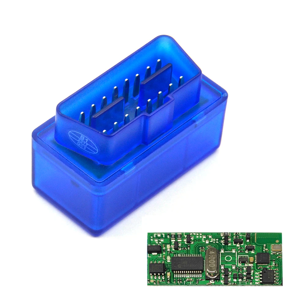 2019 Мини ELM327 V1.5 OBD2 автомобильный диагностический сканер Bluetooth настоящий чип PIC18F25K80