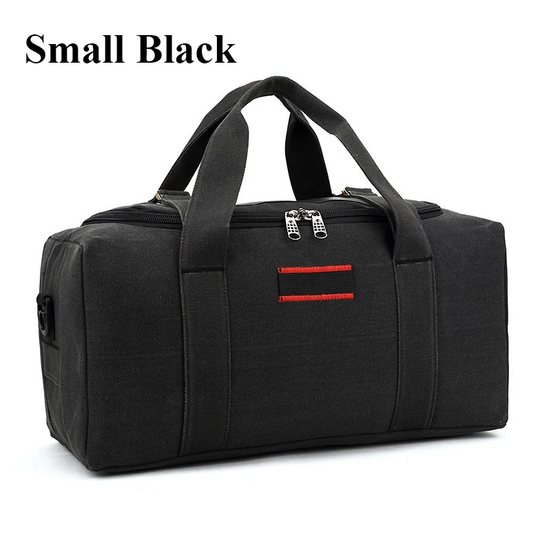 Small Black Высокое качество, новая профессиональная спортивная сумка на одно плечо, спортивная сумка для фитнеса, большая вместительность, Холщовая Сумка, спортивная сумка для тренировок - Цвет: Small Black