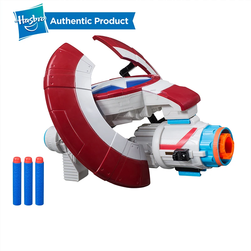 Hasbro Marvel Мстители: Endgame: Nerf Капитан Америка Железный человек ассемблер Шестерня