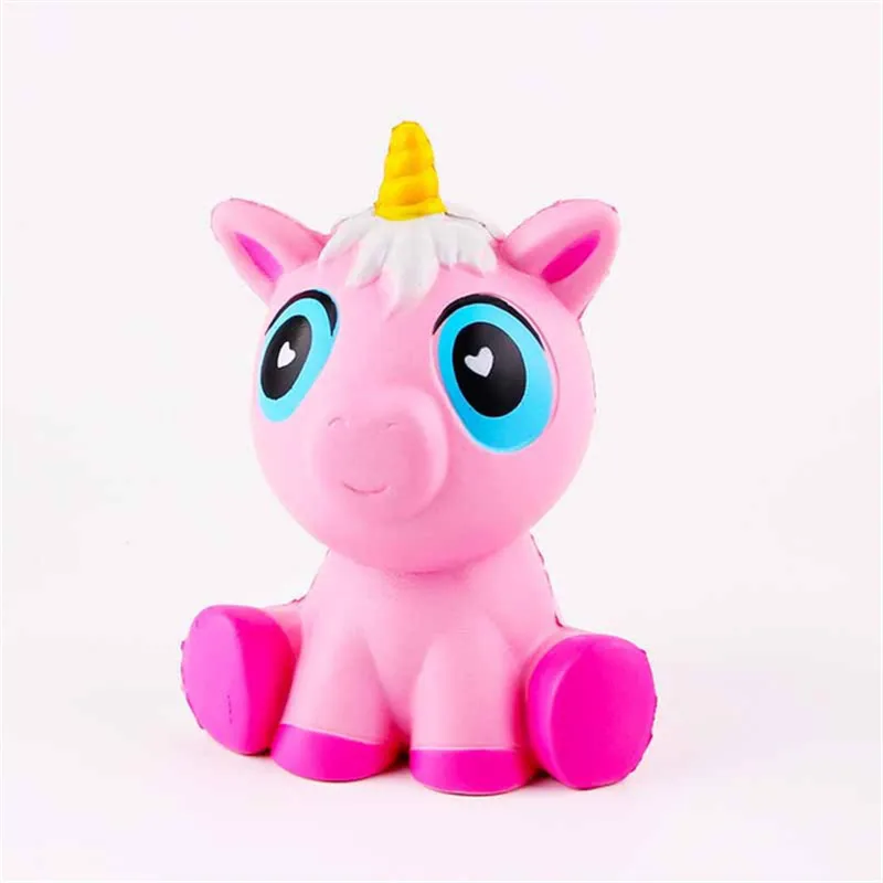 Kawaii бисквиты Squishies jumbo Squeeze Squishy восхитительный Единорог медленно поднимающийся Squeeze Ароматические антистрессовые игрушки для детей
