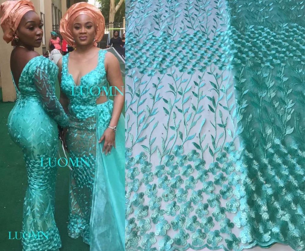 Африканская кружевная ткань 2020 нигерийские кружева с вышивкой для невесты