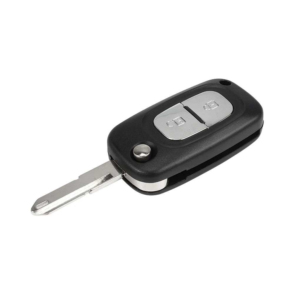 VDIAGTOOL 2 3 кнопки дистанционного откидного ключа оболочка чехол Fob для Renault Clio Kangoo