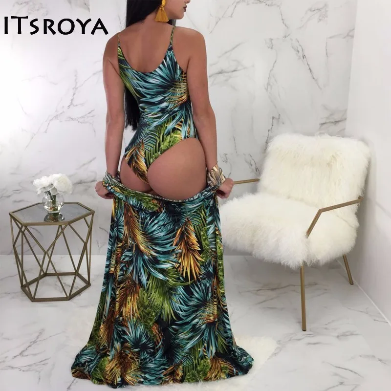 Itsroya 2018 сексуальный купальник из трех частей женский боди купальный костюм