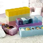 Пластиковый органайзер для одежды, 5 ячеек