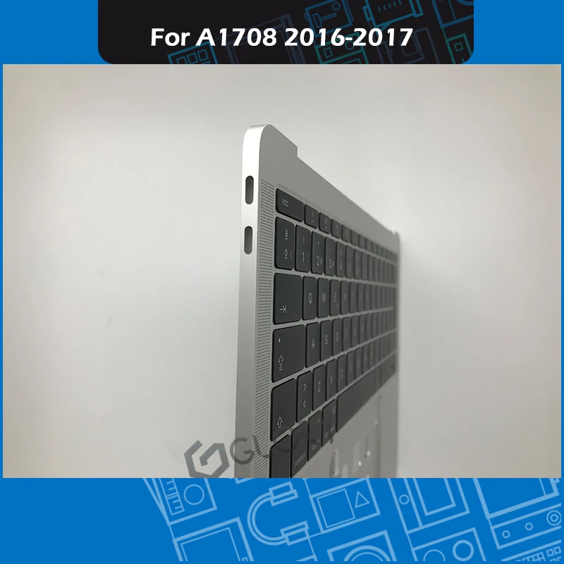 Ноутбук серебристый A1708 верхний корпус для MacBook Pro Retina 13 дюймов 2016 2017 Упор рук с