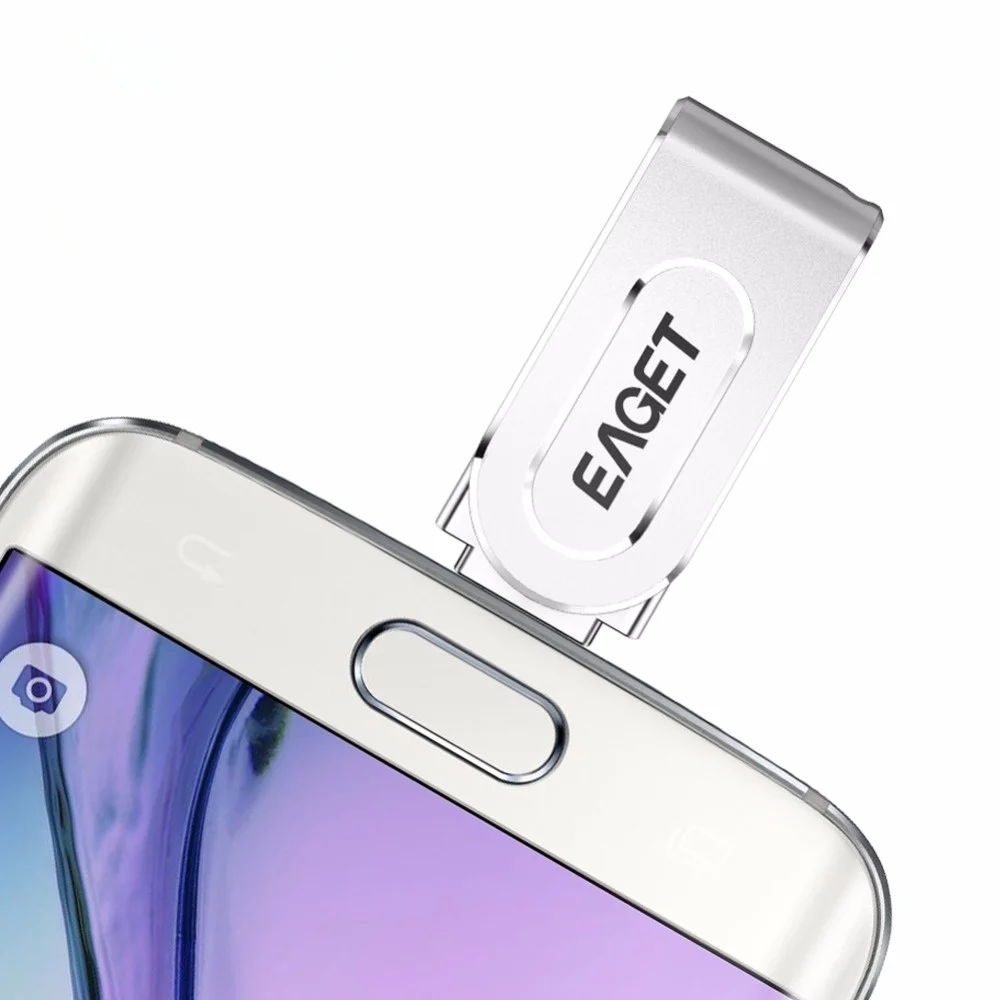 Eaget USB 3 0 64 Гб флэш накопитель Micro Usb OTG Флешка 16 32 металлический U диск для