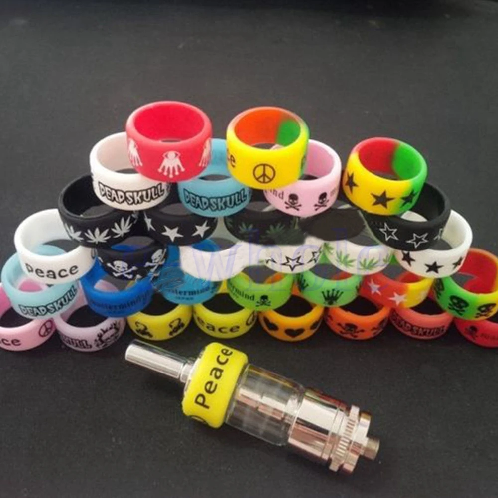 10Pcs Ring Silicone Anti Slip Band for RBA RDA Tank Vapor Mechanical Vape Mod Practical Simple HG2949X10 | Дом и сад