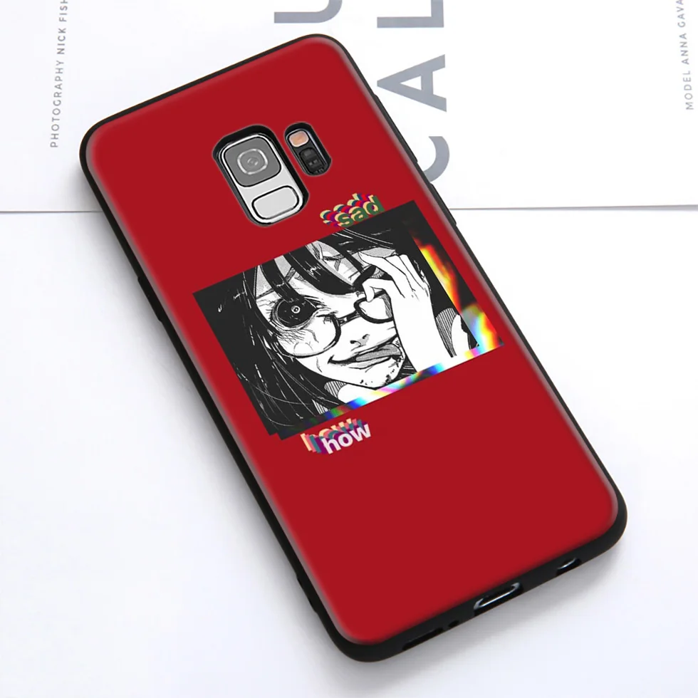 Aesthetic David Girl Flower Soft Case for Samsung Galaxy S10 S10e S9 S8 Plus S7 S6 Edge &amp J6 2018 Note 10 9 8 |