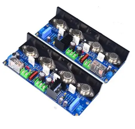 MJ15024 MJ15025 + UPC1342V 180 Вт * 2 усилитель мощности платы Hi Fi (регулируемый класс