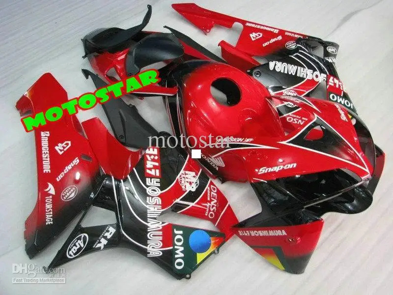 Литье под давлением обтекатель тела комплект для Honda CBR600RR 07 08 Классические черно белые Обтекатели набор CBR 600rr 2007 2008 SA52