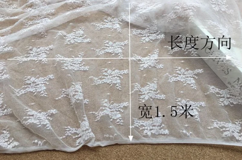 Высокое качество, мягкая сетка, эластичная кружевная ткань, сделай сам, одежда, юбка, полый цветок, кружево, высокое качество, ткань