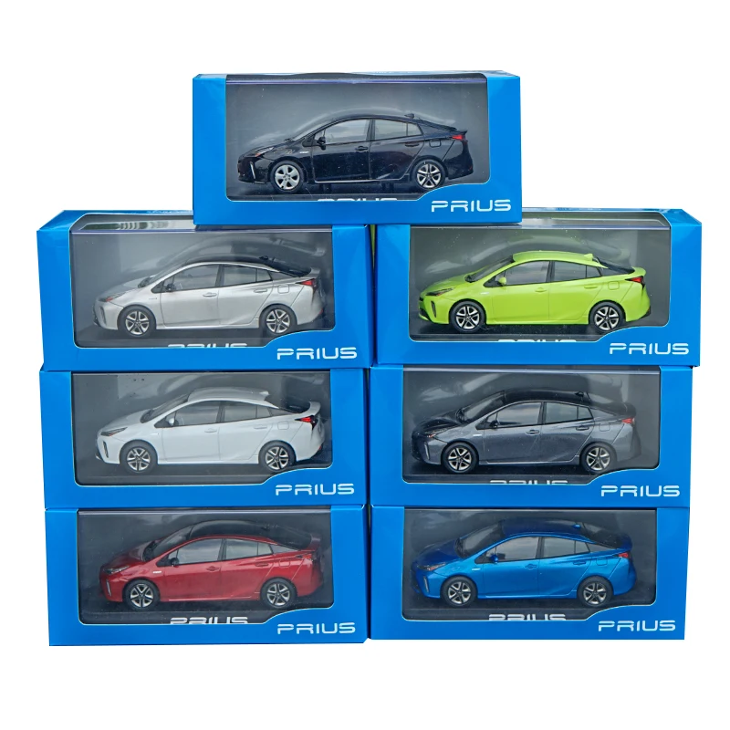 Оригинальная фабричная 1:30 TOYOTA PRIUS PHV игрушечная машинка из сплава, игрушки для детей, литая модель автомобиля, подарок на день рождения